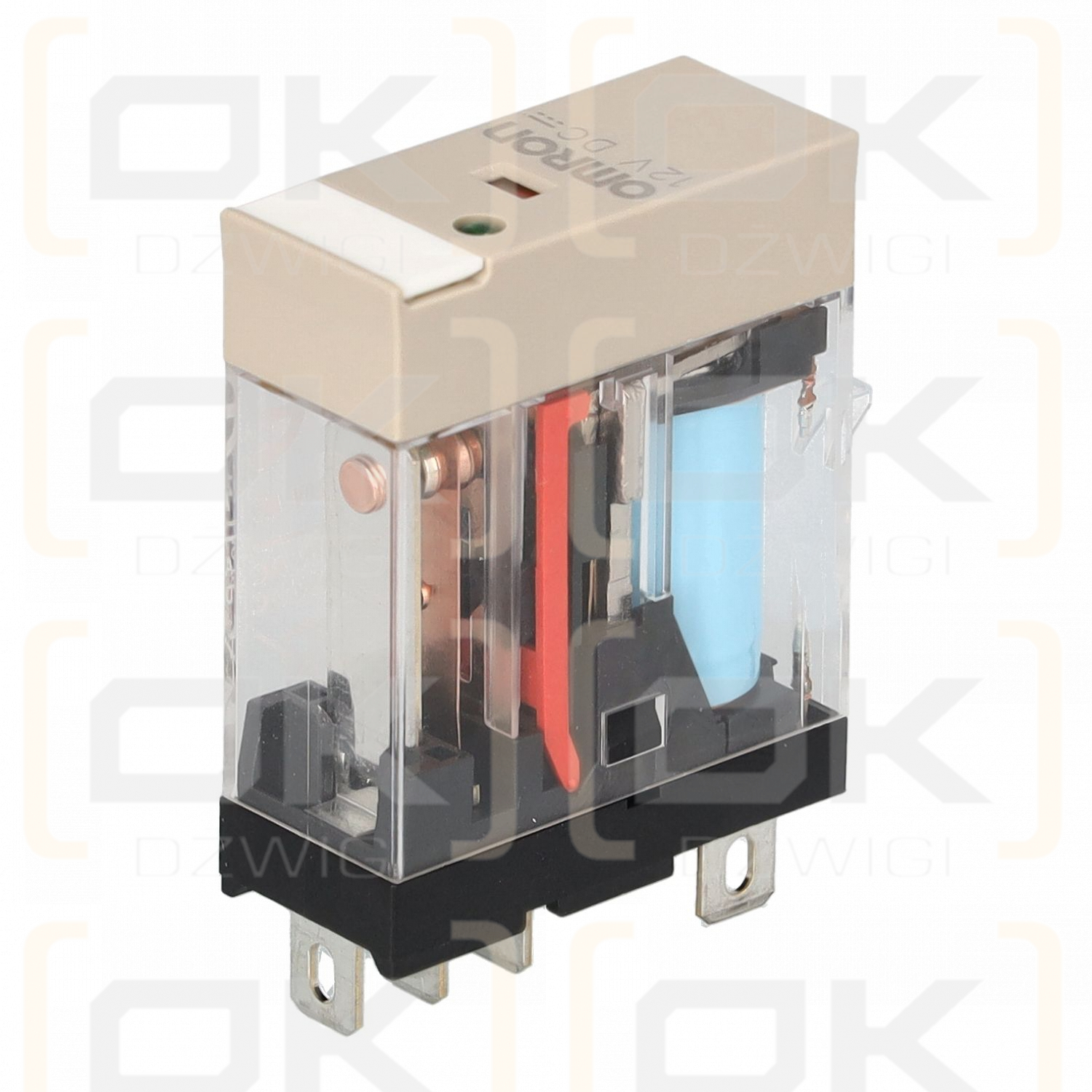Relé: electromagnético; Conector SPDT; Bobinas: 12VDC; 10 A/250 V CA